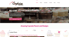 Desktop Screenshot of confexioncupcakes.com